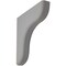 Ekena Millwork 1 3/4"W x 10 1/2"D x 10 1/2"H Eaton Wood Vintage Decor Bracket, Pebble Grey BKTWD02X11X11EAPG - alternate 1
